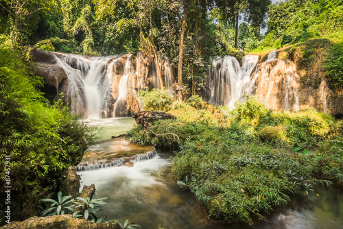 Tharnsawan waterfall in Thailand