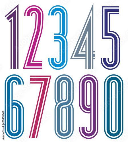 Colorful geometric bright s...