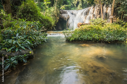 Tharnsawan waterfall in Thailand