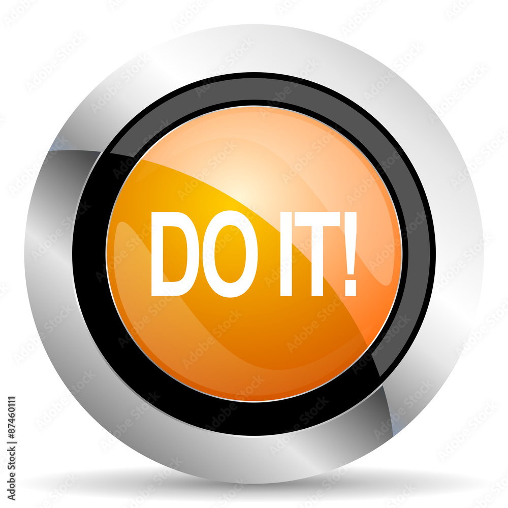 do it orange icon do it orange icon