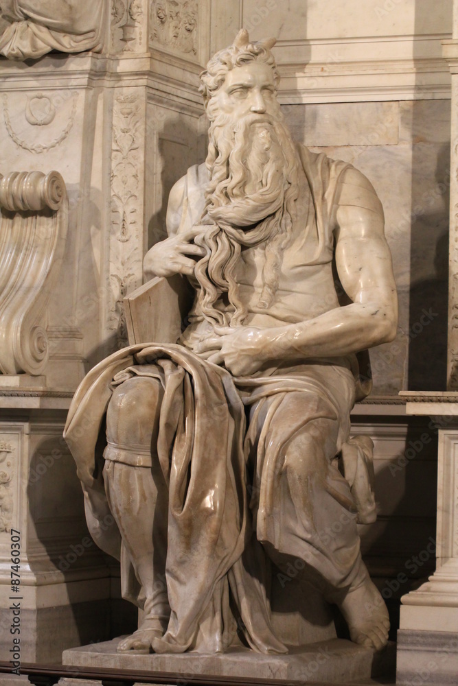 Obraz premium Le Moïse de Michel-Ange