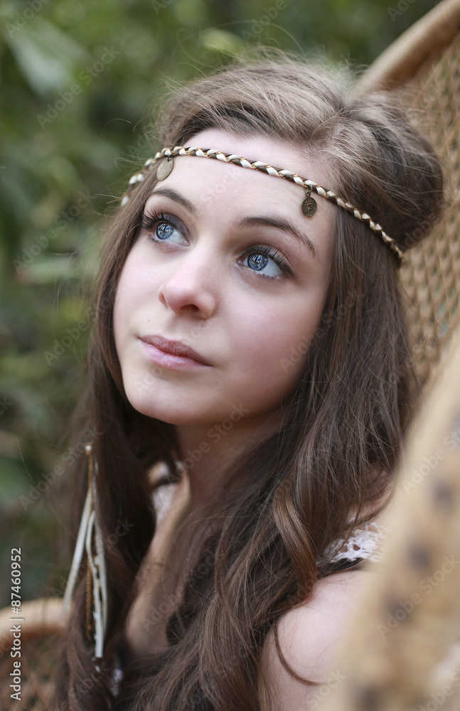 Beautiful teenage girl Beautiful teenage girl