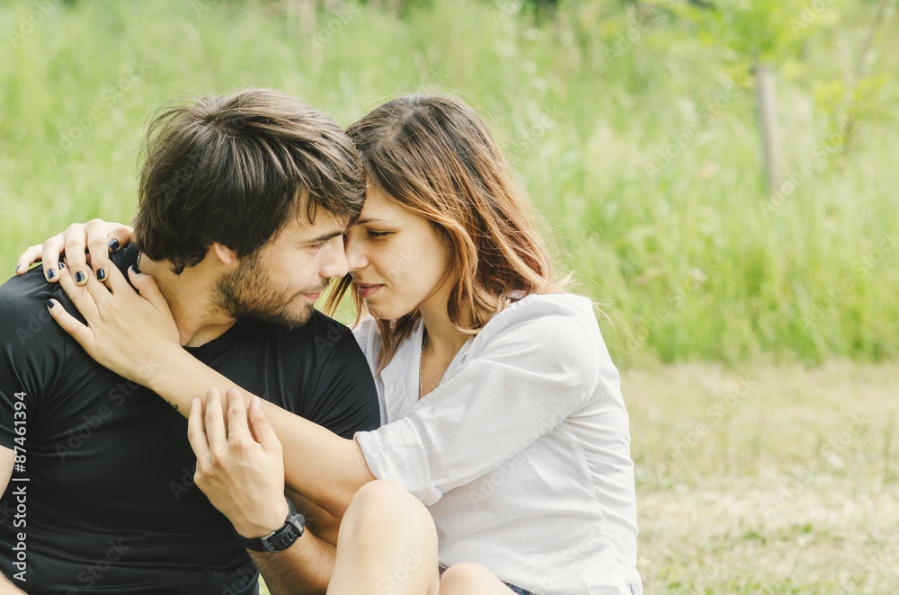 Fototapeta premium Happy couple