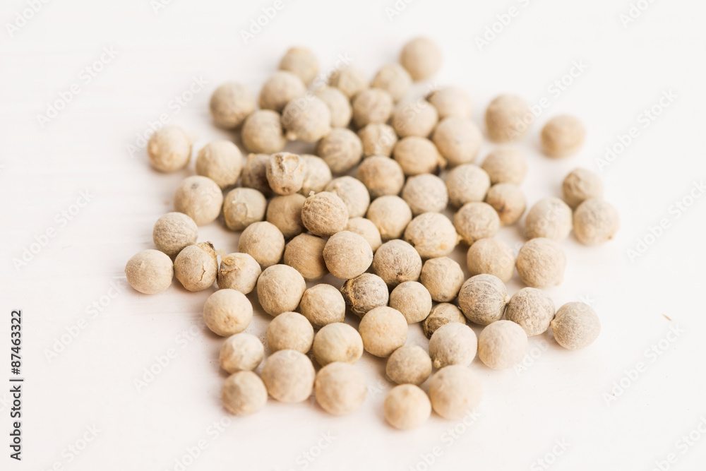 White pepercorn White pepercorn