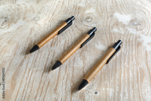 Three pens