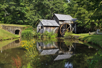 Keuken achterwand Molens Mabry Mill langs Blue Ridge Parkway  © Jill Lang