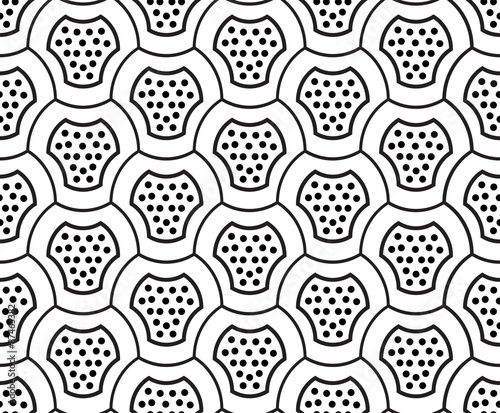 Seamless abstract geometric pattern