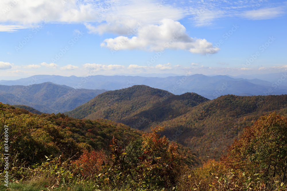 Blue Ridge Mountains in the Fall