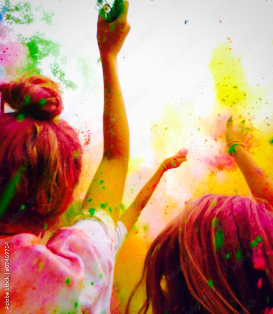 Obraz premium color run!