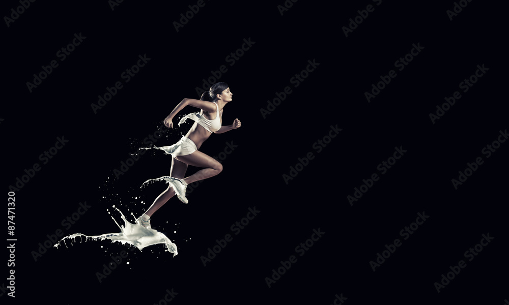 Fototapeta premium At full speed