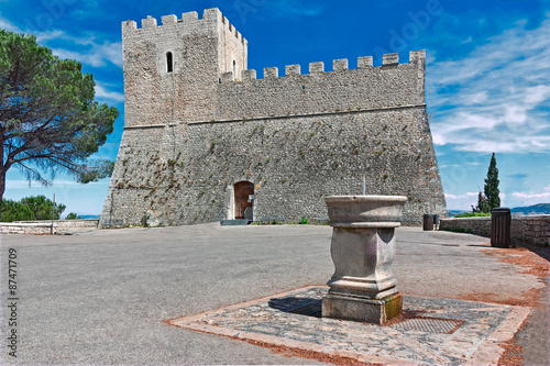 castle Monforte in Campobasso 