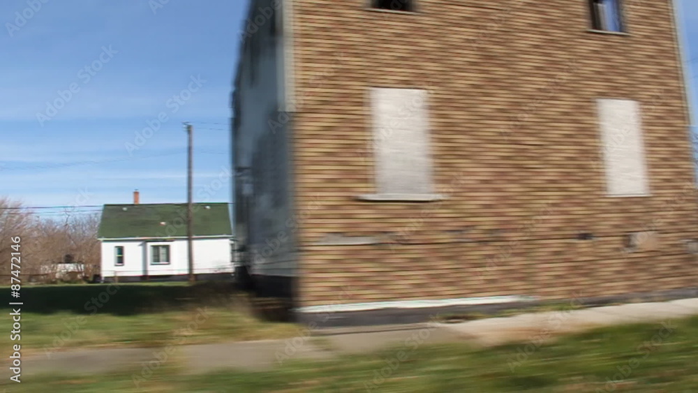 Detroit Ghetto Driving 2. The Packard plant in Detroit Michigan