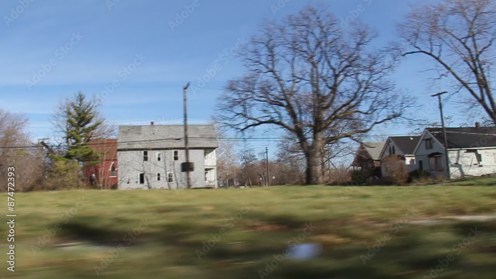 Detroit Ghetto Driving 3. The Packard plant in Detroit Michigan