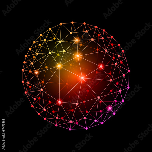 Sphere connected