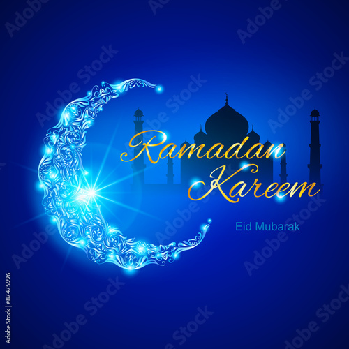 Ramadan Kareem greeting card