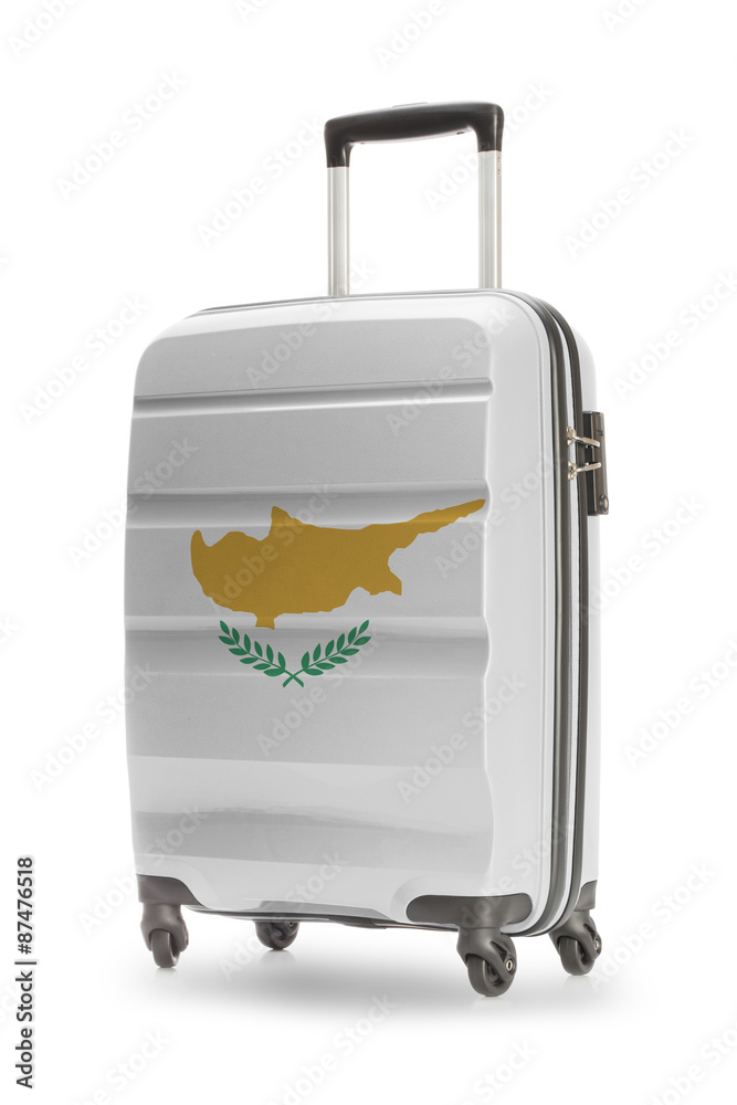 Suitcase with national flag on it - Cyprus Suitcase with national flag on it - Cyprus