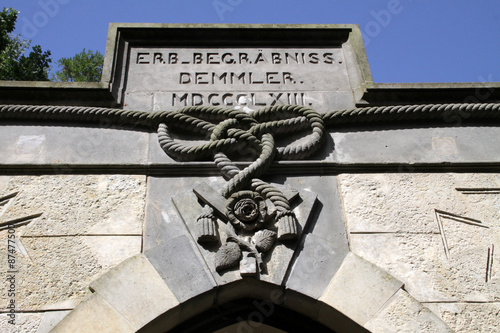 Mausoleum Georg Adolf Demmler auf dem Friedhof Schwerin photo