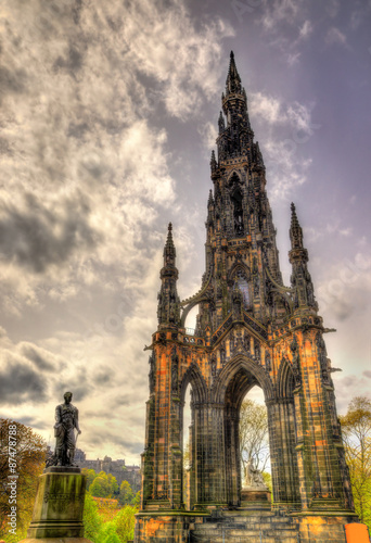 The Monument to Sir Walter Scott in Edinburgh