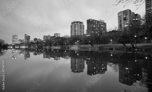 Office Buildings Apartments Condos Lake Park Milwaukee Wisconsin © Christopher Boswell