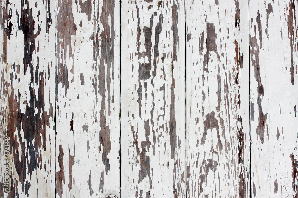 Obraz premium Old cracked planks