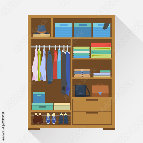 Wardrobe room 