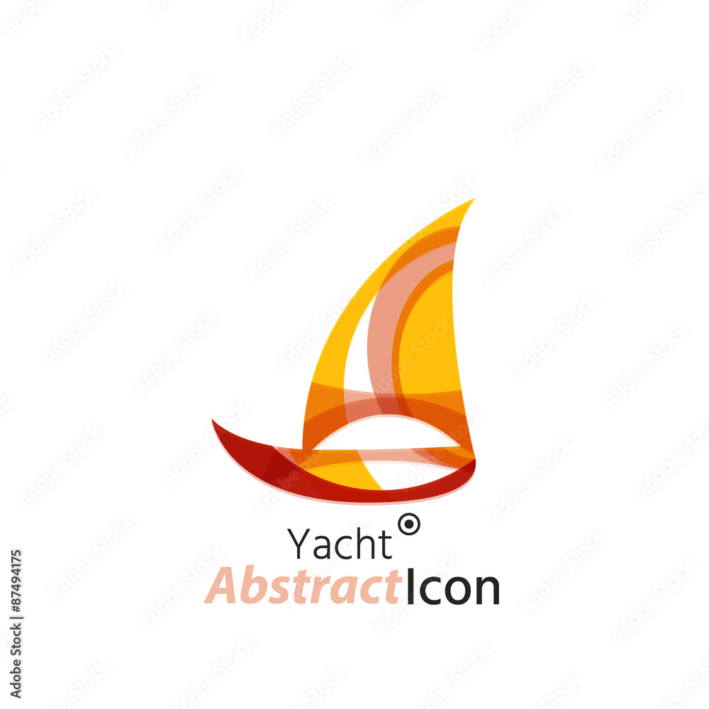 Abstract geometric business corporate emblem Abstract geometric business corporate emblem