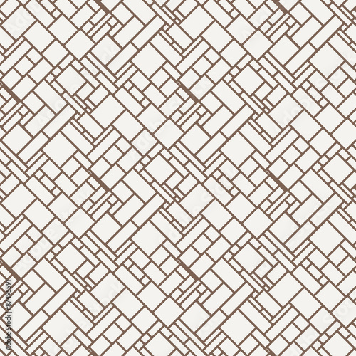 Vector seamless pattern of rectangles of different sizes