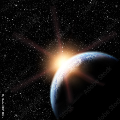 Fototapeta Naklejka Na Ścianę i Meble -  Earth