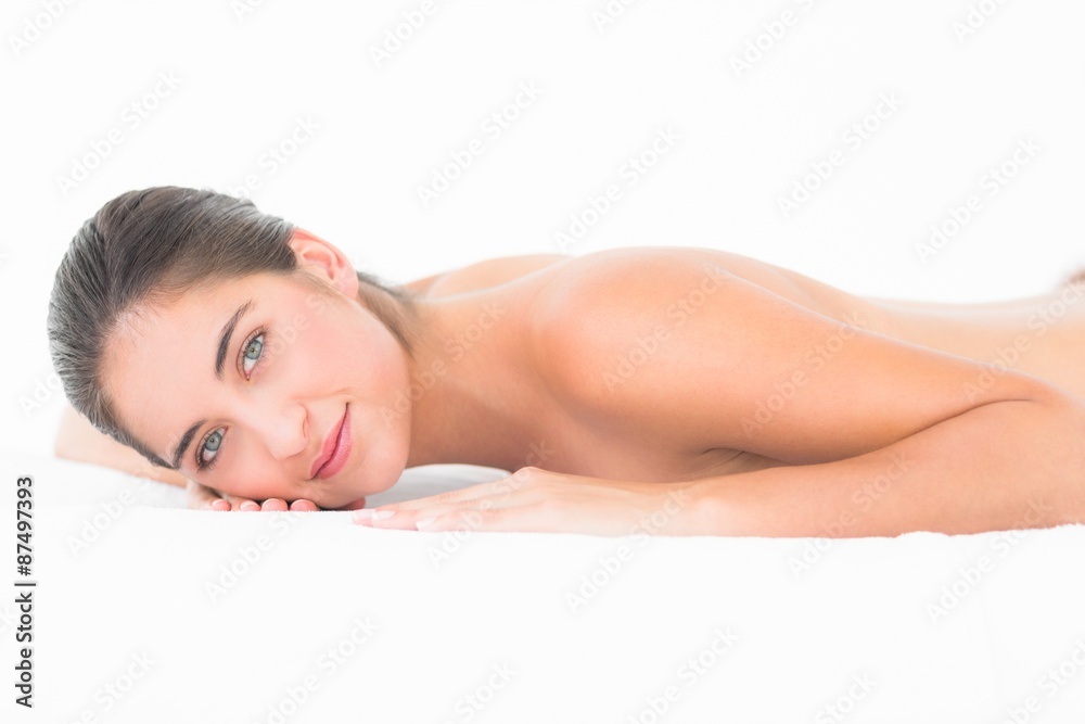 Beautiful young woman looking at camera Beautiful young woman looking at camera