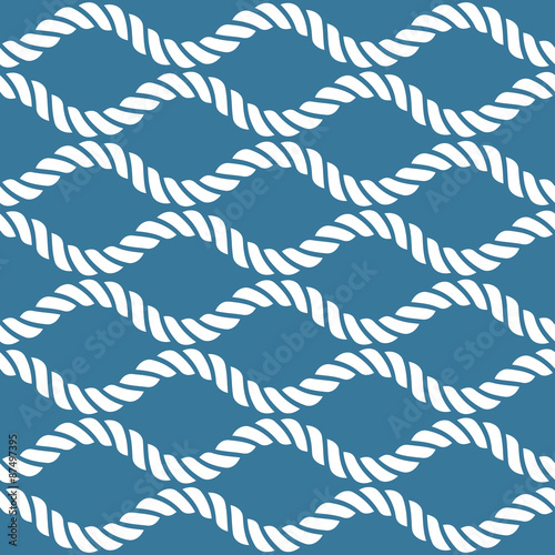 Nautical rope pattern