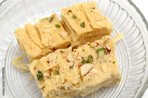 Sohan Papdi - an indian sweet