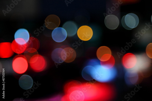 Abstract bokeh background of Christmaslight