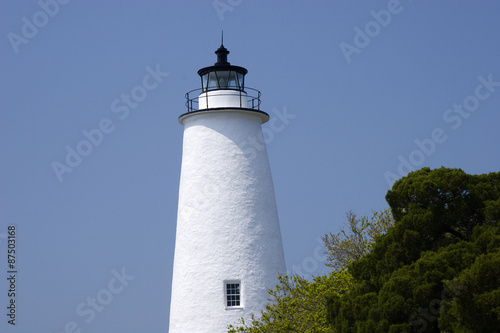 Ocrcoke Lighthouse in the Outer Banks