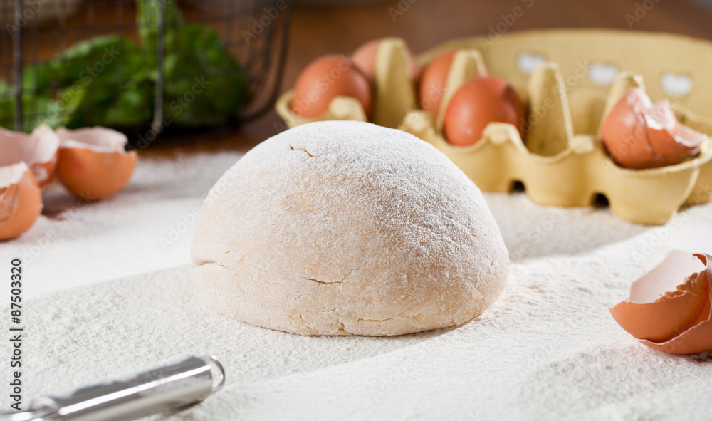 Brot teig 