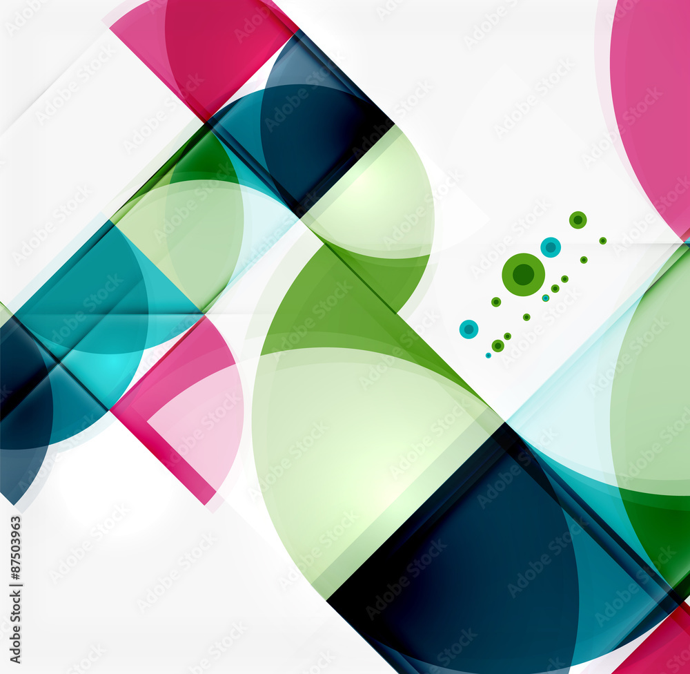 Semicircle triangle pattern Semicircle triangle pattern