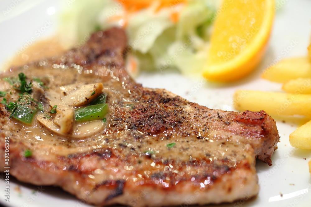Pork Steak Pork Steak