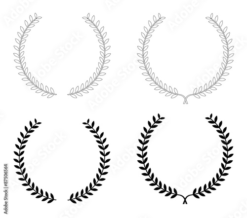 laurel wreaths