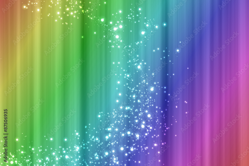 Colorful rainbow background with vertical stripes and sparks effect ...