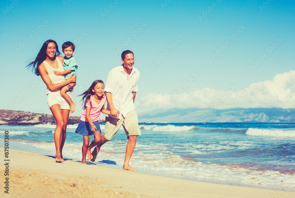 Happy Family Together Having Fun Happy Family Together Having Fun