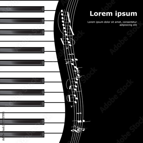 Piano illustration 