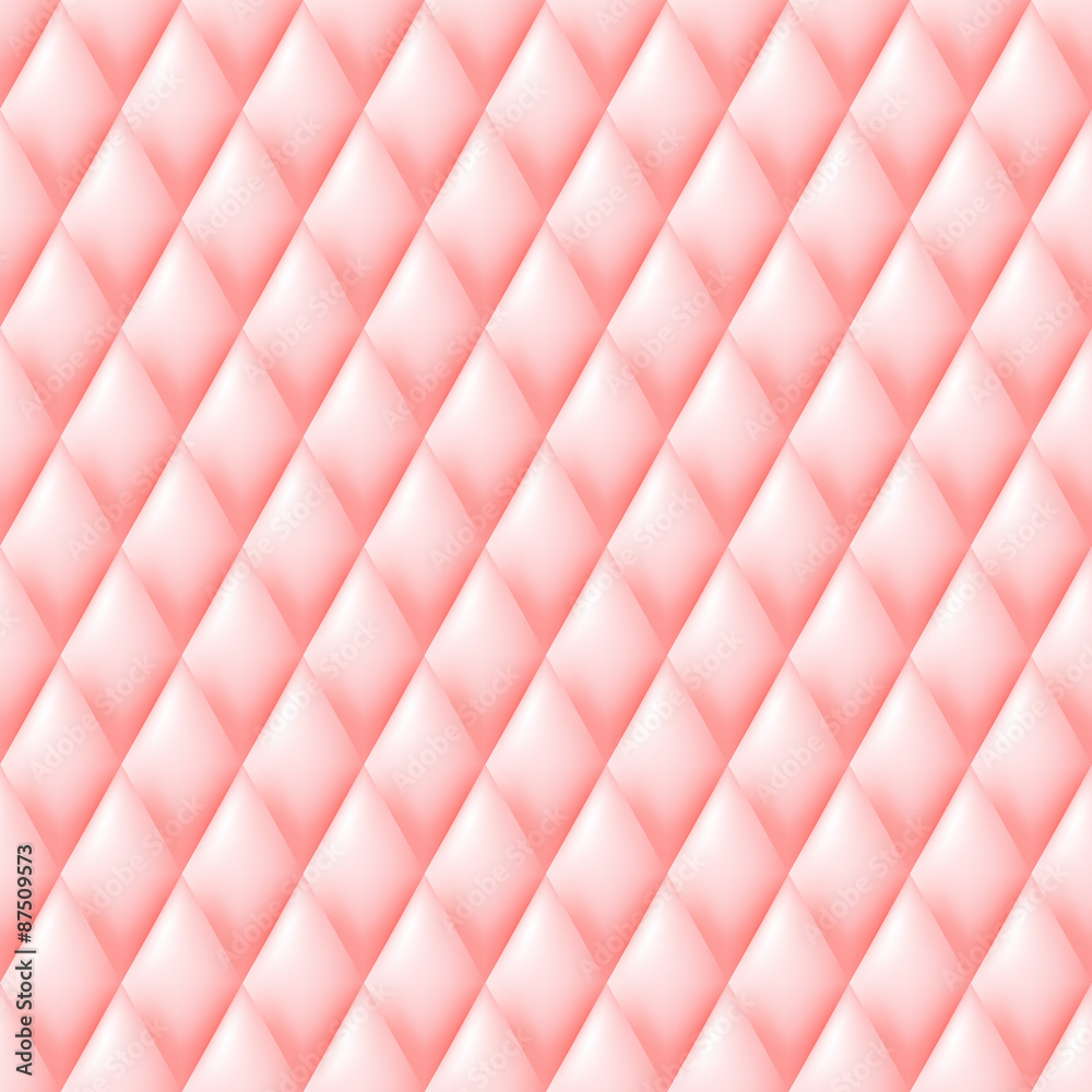 Quilted seamless pattern. Pink color. Quilted seamless pattern. Pink color.
