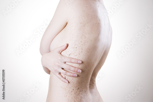 Wallpaper Mural Body care, skin peeling back Torontodigital.ca