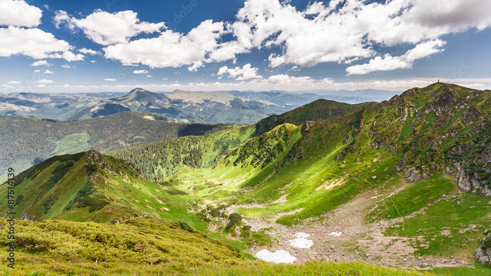 Fototapeta premium mountain hike