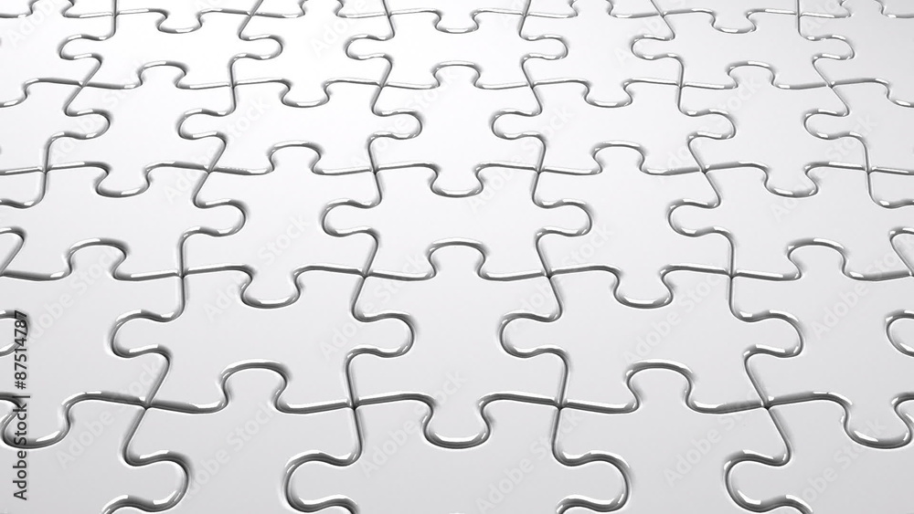 White Jigsaw Puzzle White Jigsaw Puzzle