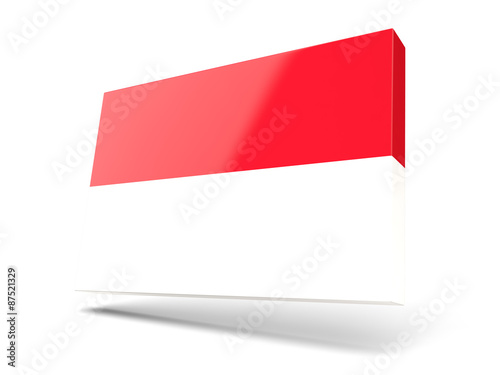 Square icon with flag of monaco Free Download Square icon with flag of monaco - GFXLoad