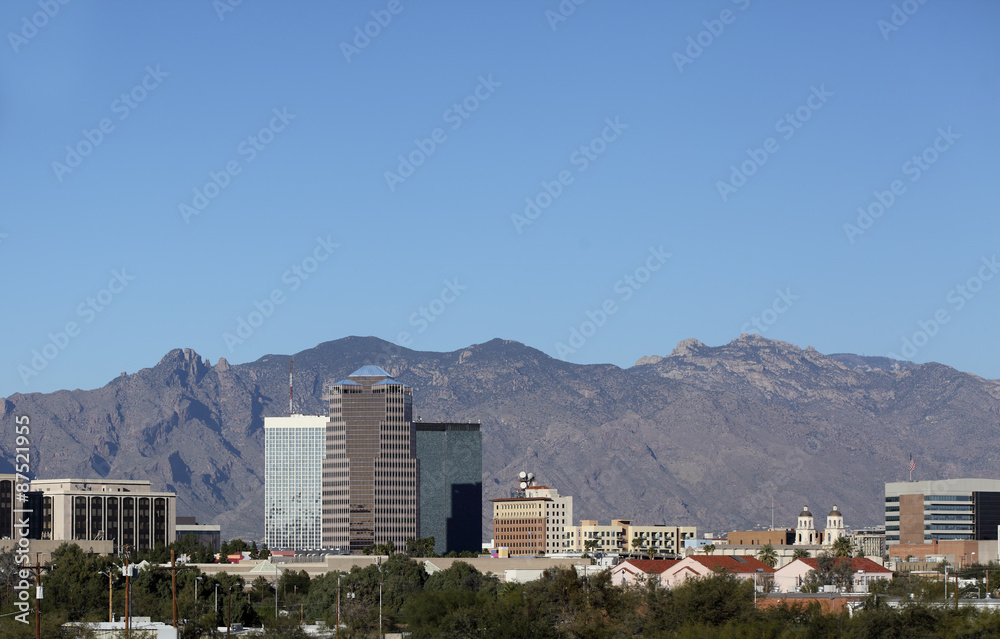 City of Tucson Downtown, AZ