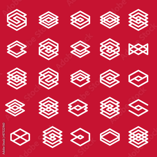 Abstract creative business ...