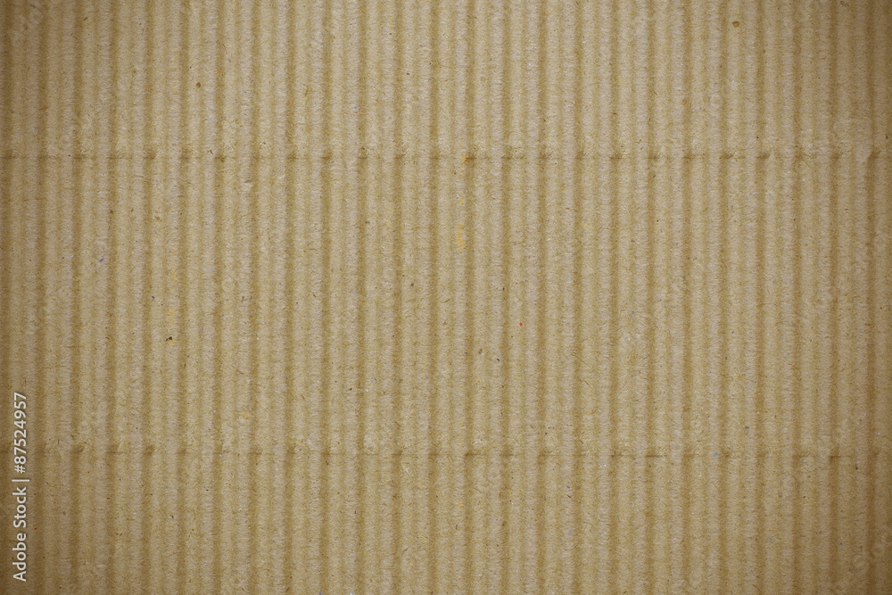 Brown corrugated cardboard use for background Brown corrugated cardboard use for background