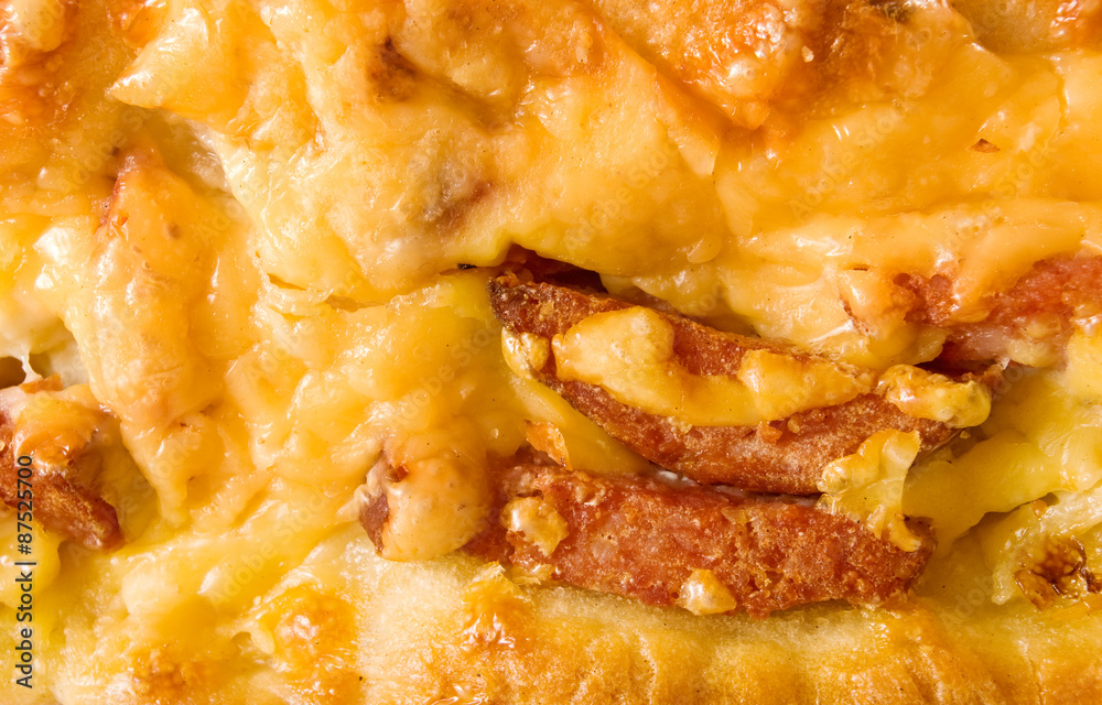 bread with sausage and cheese bread with sausage and cheese