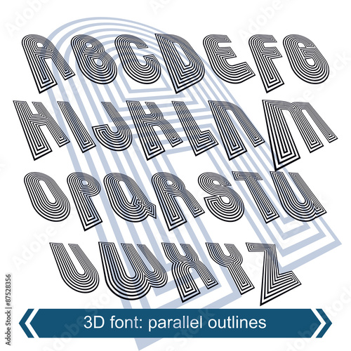 Geometric typescript in rot...